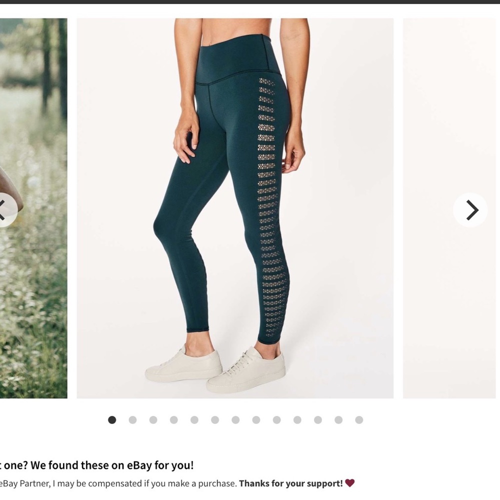 Lululemon reveal stripe 7/8